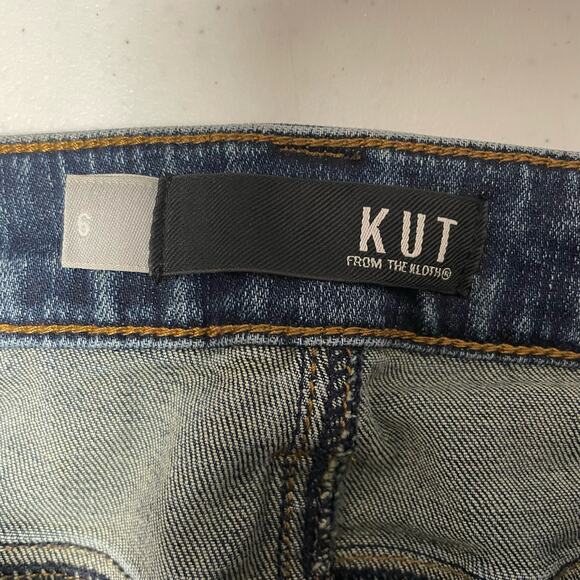 Kut From The Kloth Connie Skinny Crop Jeans Size 6 - Picture 3 of 5
